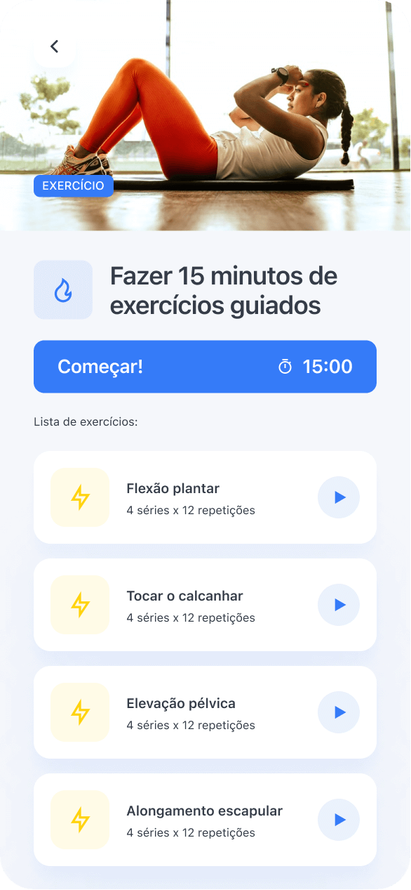 exercícios mil dias app